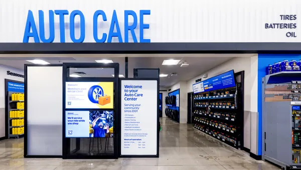 Walmart Contactless Auto Experience