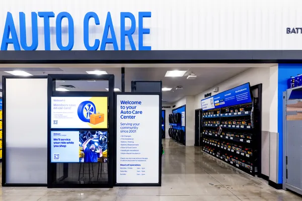 Walmart Contactless Auto Experience